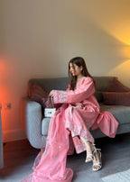 The Turkish Wear Pink Punch Women 3pcs