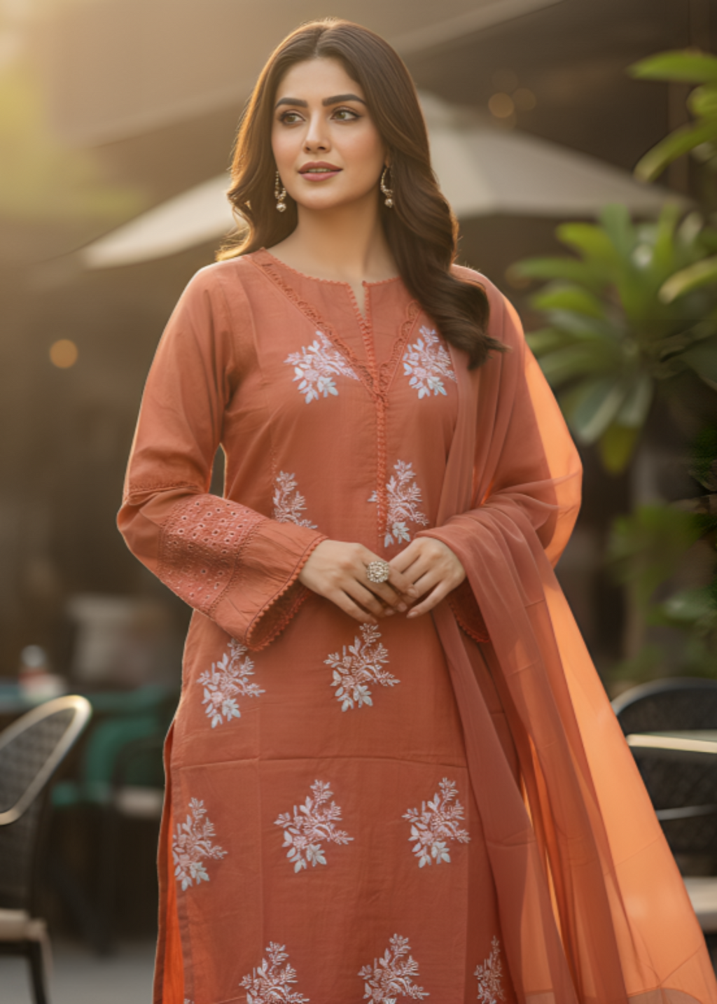 Shehroz Fashion Horiya Embroidery Women 3pcs