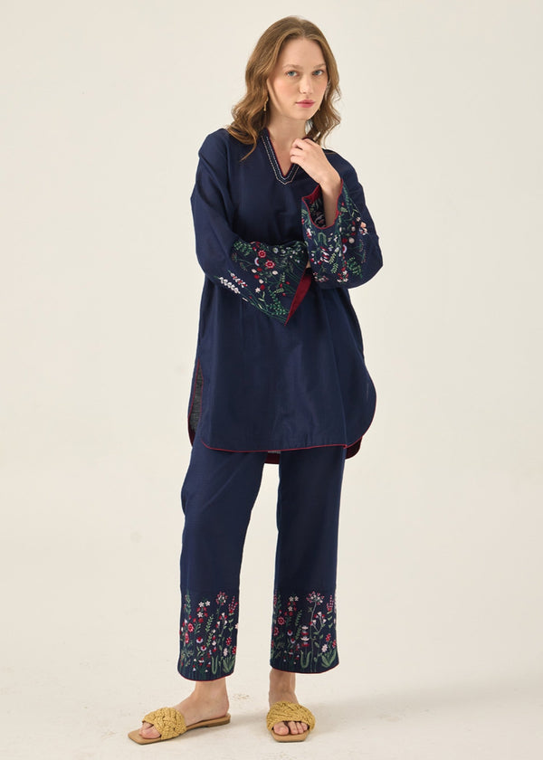 Kiara Serel – Embroidered Co ords Set Khaddar Women 2pcs
