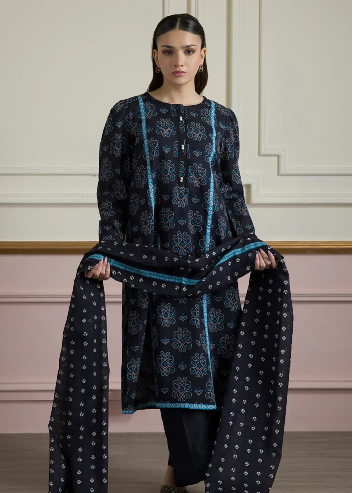 Zellbury WPS2532304 black Women 3pcs