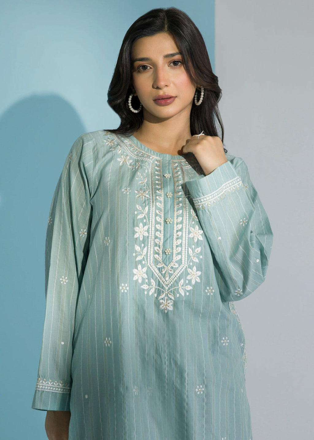 Zellbury WPS2522567 Light Blue Women 2pcs