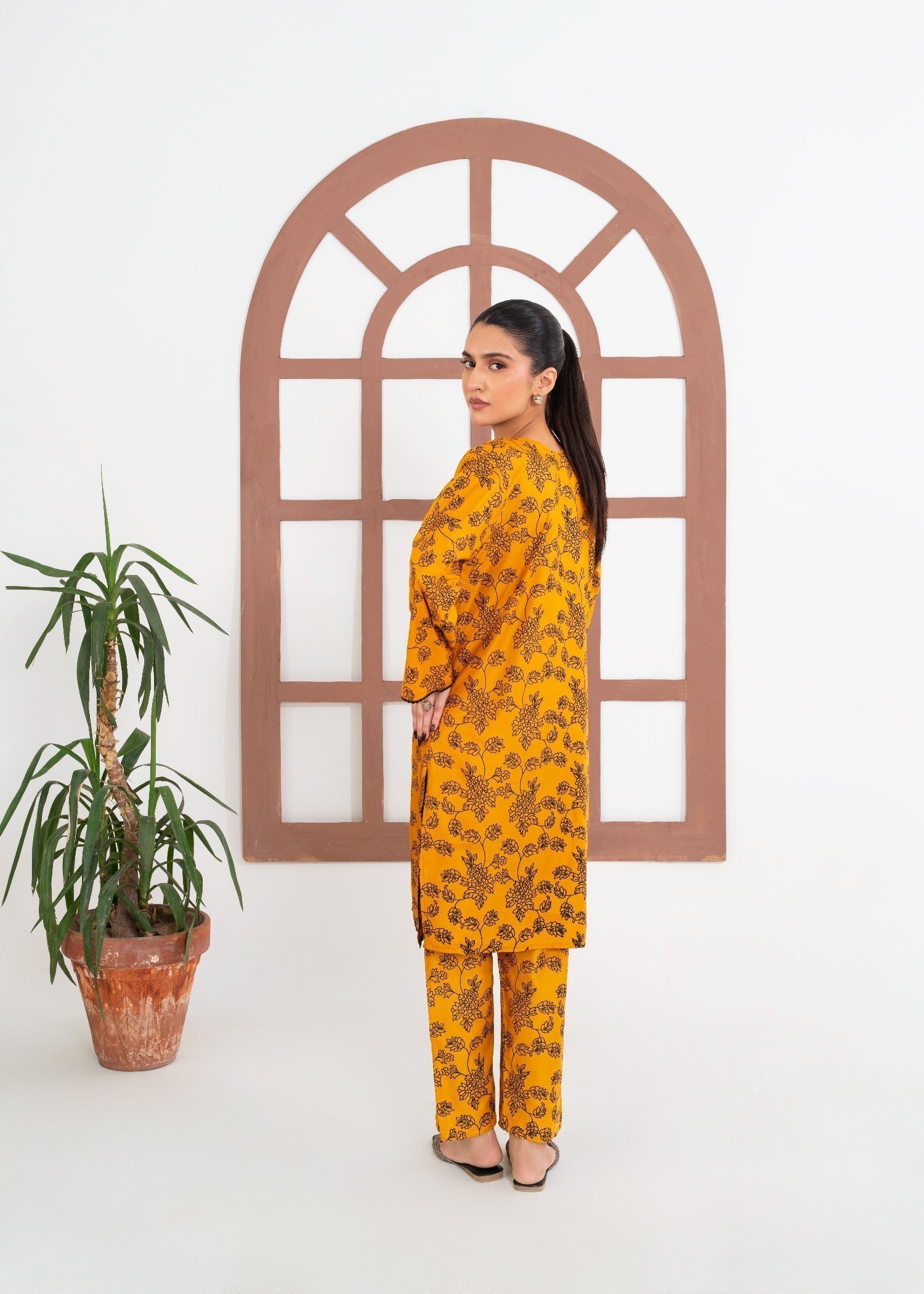 Stylish Collection GULAAB MUSTARD Women 2pcs