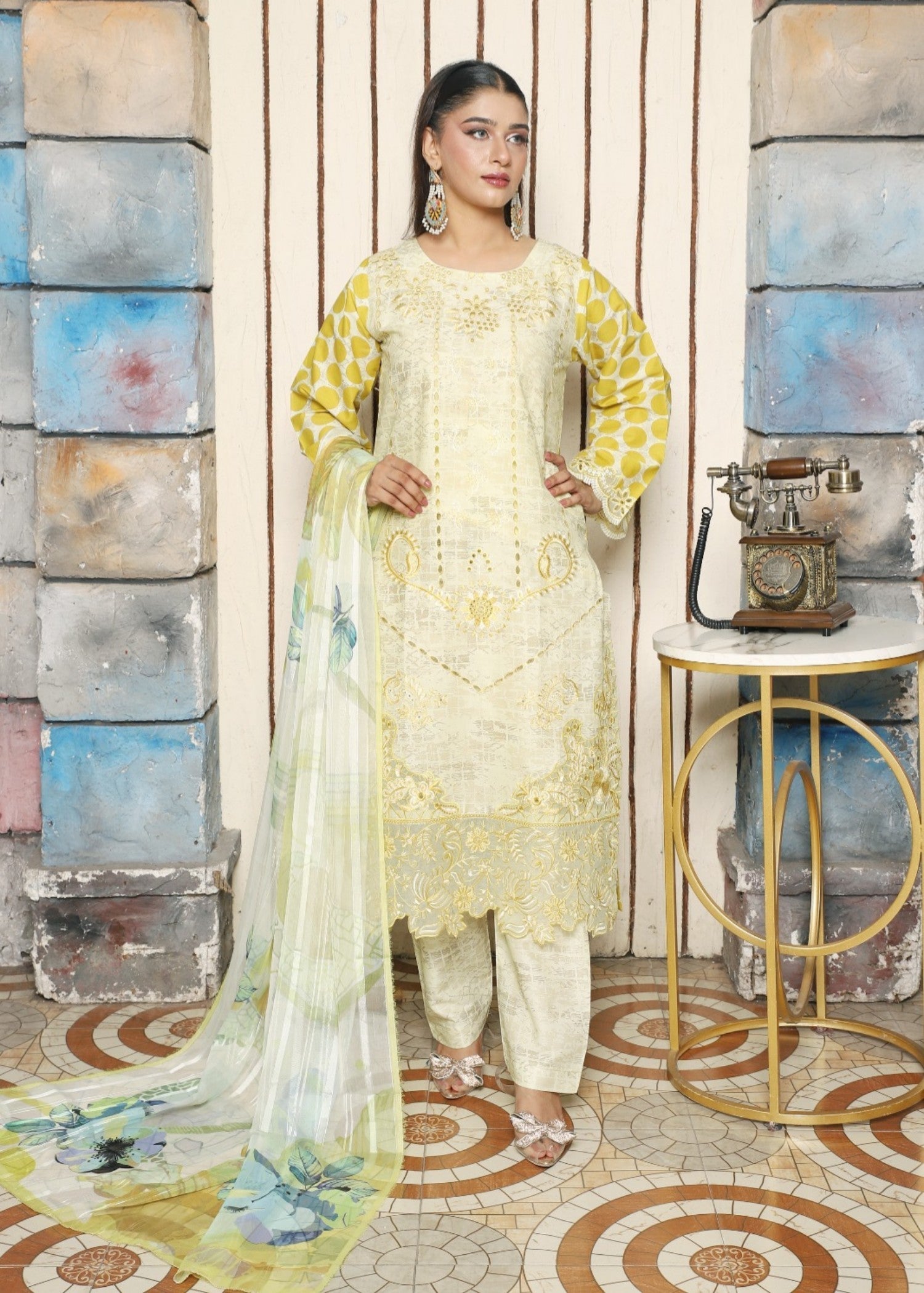 Mr Rai Attires Aish Embroidered Women 3pcs