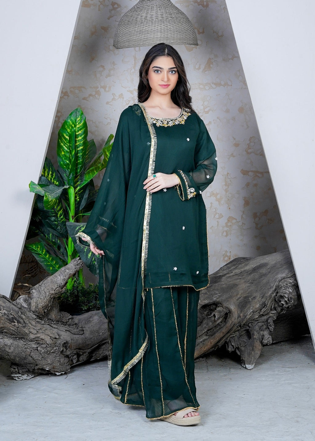 Miss & Mrs Chiffon sh ADA B Women 3pcs