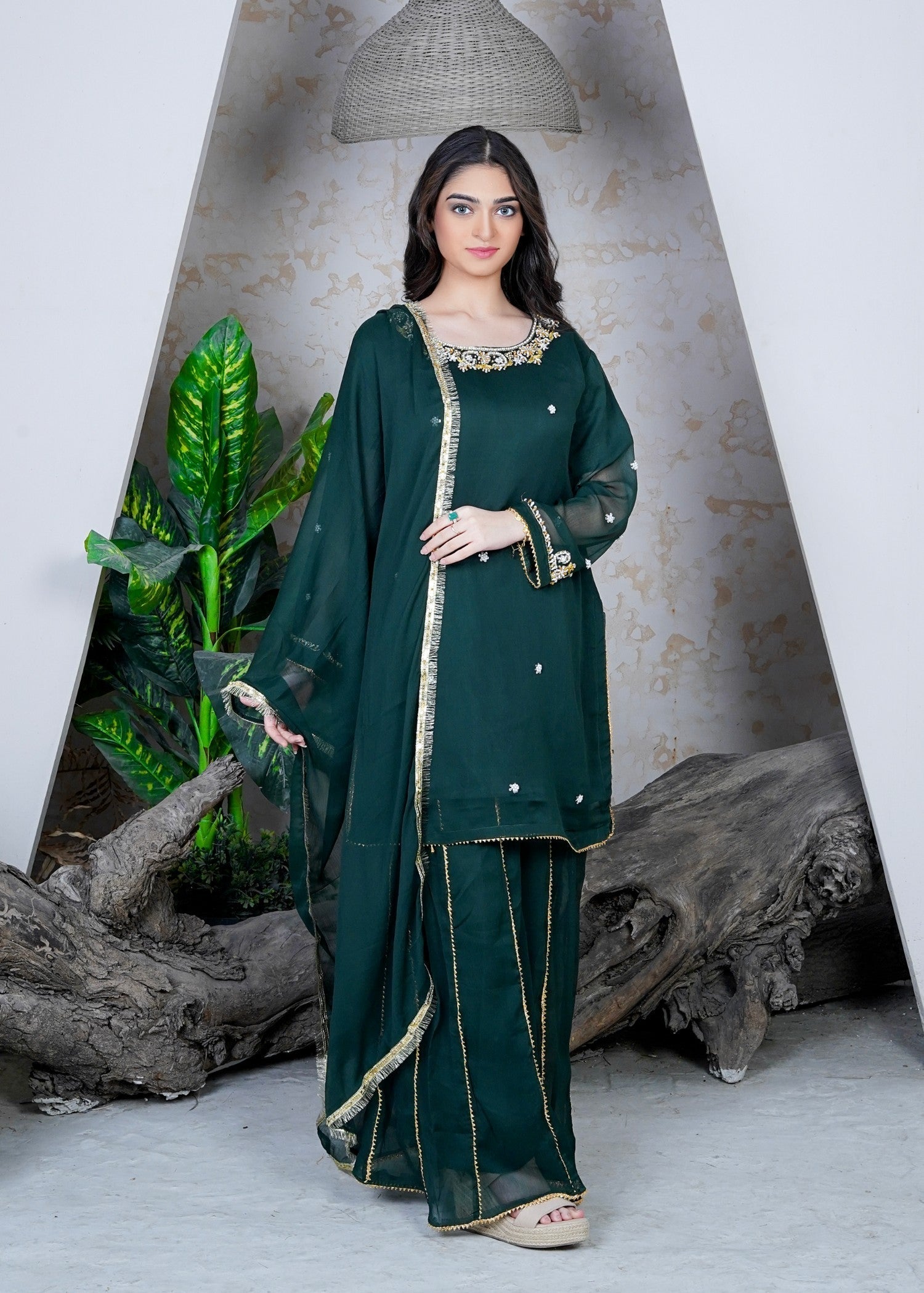 Miss & Mrs Chiffon sh ADA B Women 3pcs