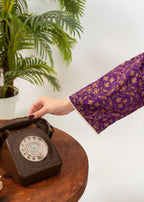 Stylish Collection LEAF PURPLE Women 2pcs