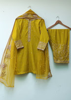Lubana Store GULSHAN NEW MUSTARD Women 3pcs