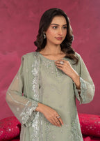 Four Season Boutique ZOBIA GHARARA PISTA Women 3pcs