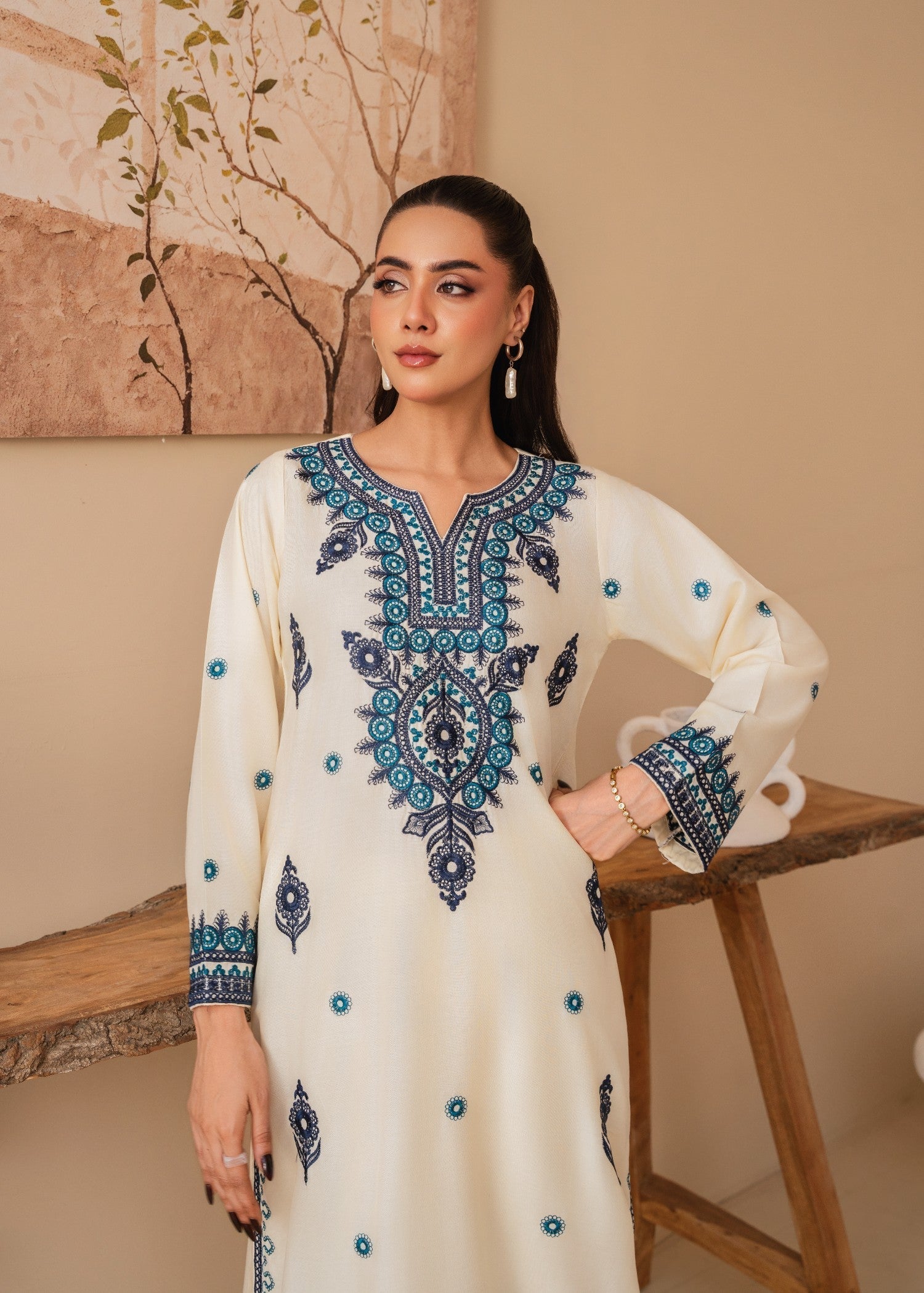 Tehzeeb Libas NOOR ELEGANCE Women 2pcs