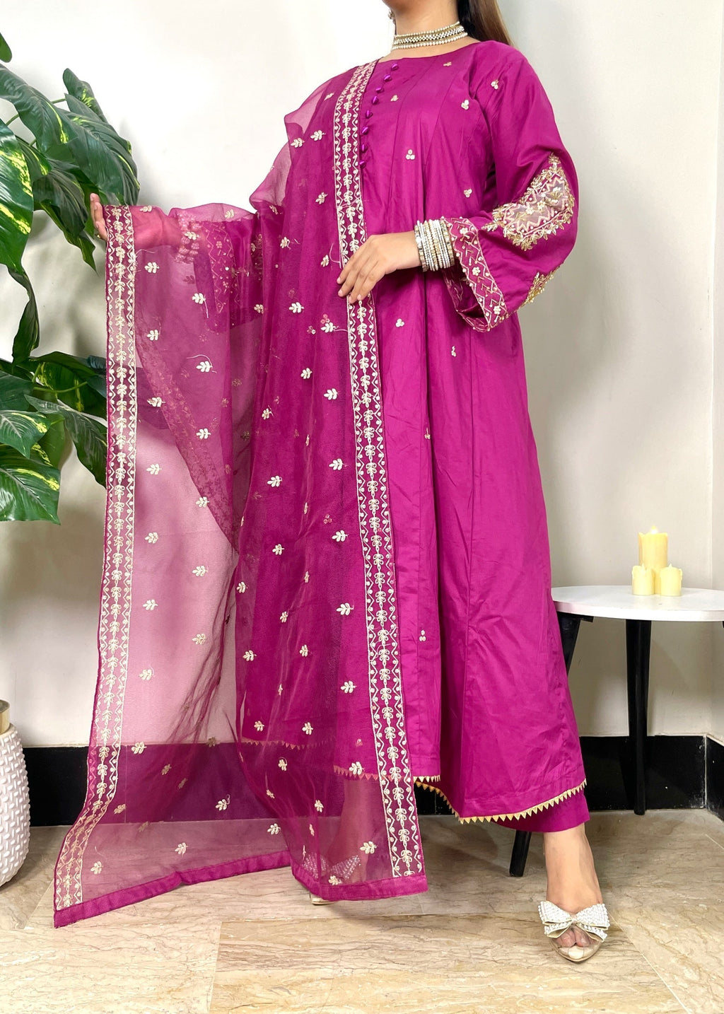 Suits By Sadia Cotton stylish Women 3pcs