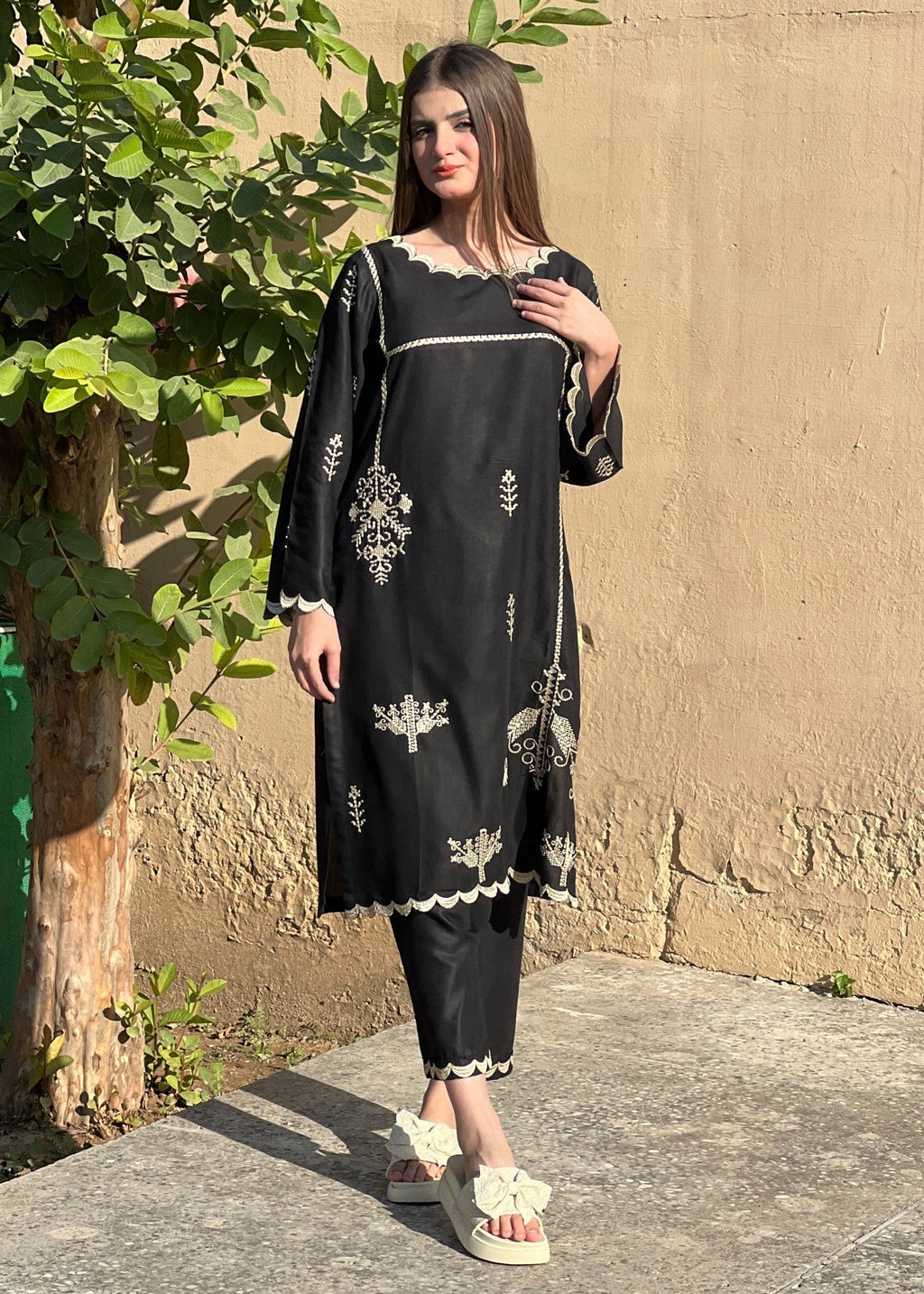 Tehzeeb Libas EMAAN EMBROIDERY Women 2pcs