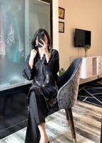 Tehzeeb Libas GULNAZ BLACK EMBROIDERED Women 2pcs