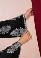 Rang-e-Haya Dew Drop (Black) Women 3pcs