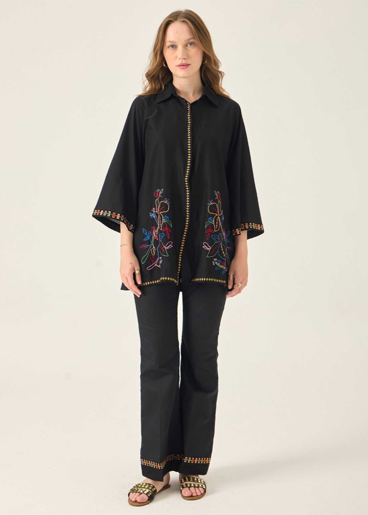 Kiara Elara – Embroidered Co ords Set Women 2pcs