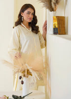 The Turkish Wear Rose White Set Women 2pcs