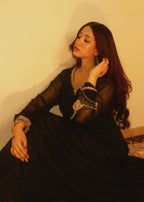 Rang-e-Haya Shama (Black) Women 3pcs
