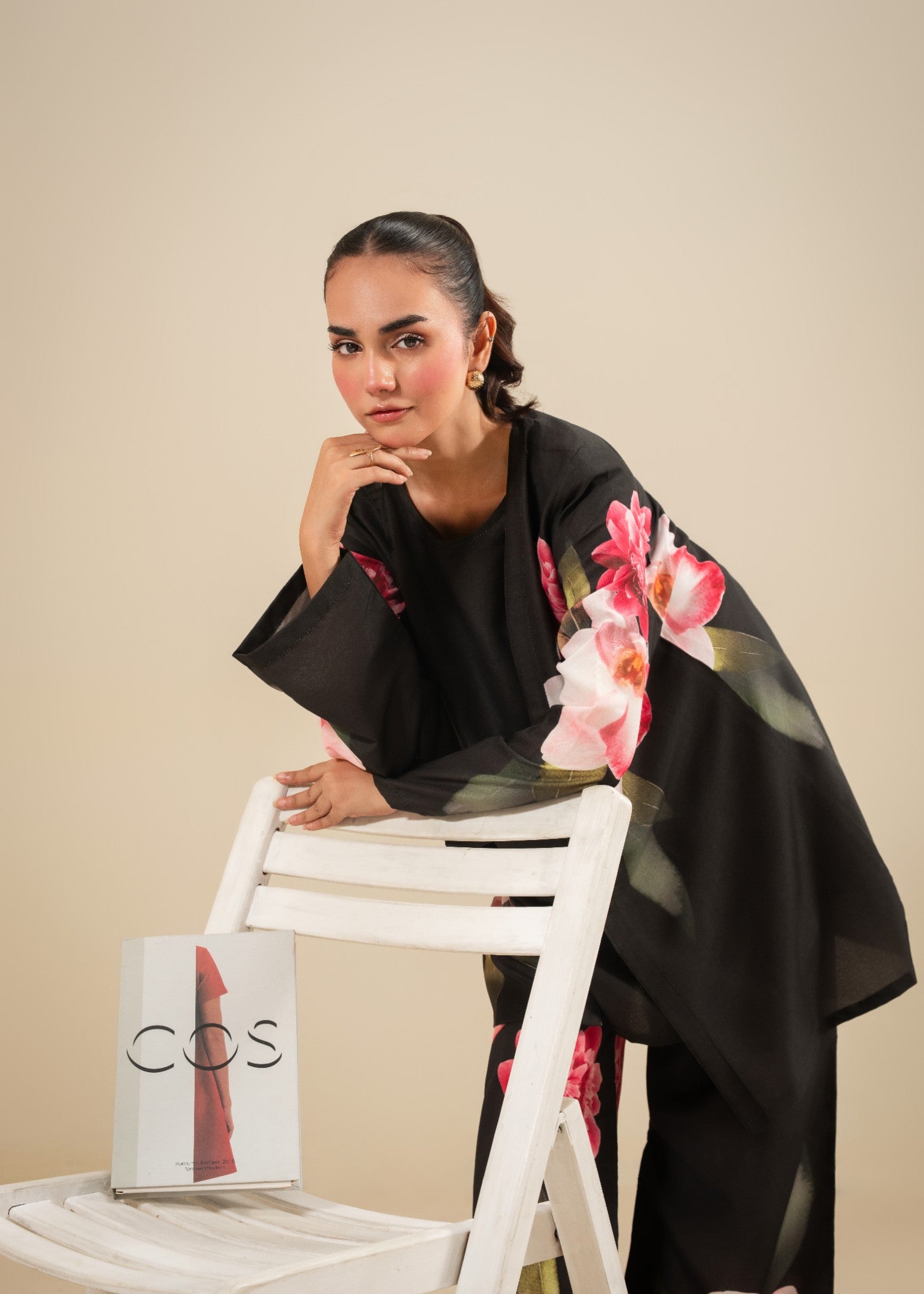 Akhrot Clothing Noir Botanica Women 3pcs