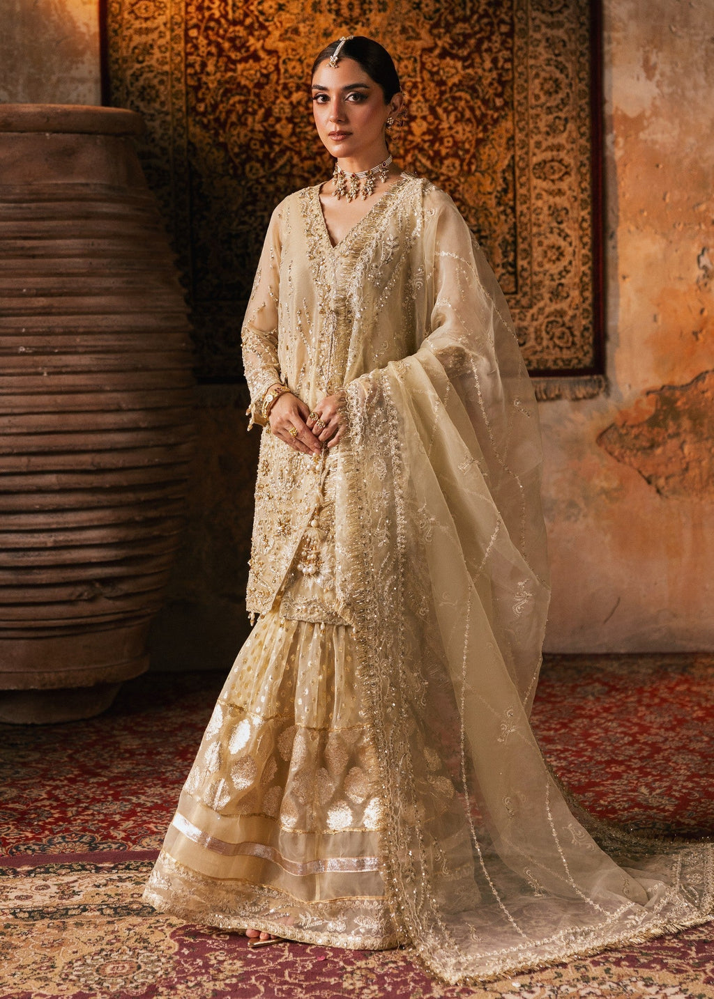 Ally's AL 4272 (Firdous) (N) Women 3pcs