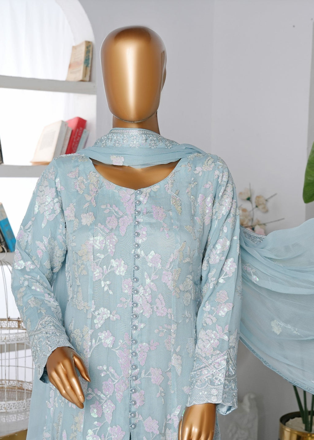 Ahmed Creations HIRA ICE BLUE Women 3pcs