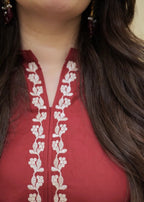 Tehzeeb Libas MULBERRY EMBROIDERED Women 2pcs