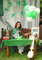 Aster Azaadi Ethnic Lawn Dress Women 3pcs