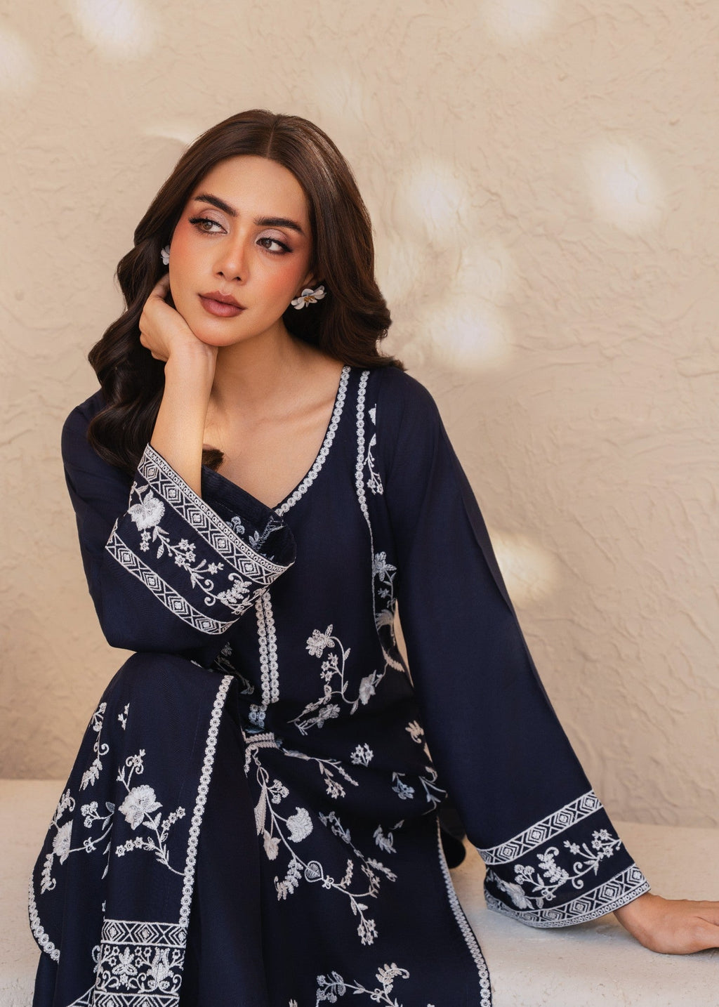 Tehzeeb Libas NEELZAAR EMBROIDERED Women 2pcs