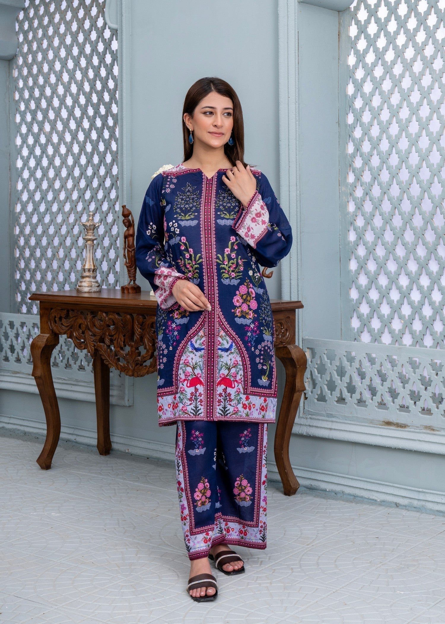 Shanaya Cobalt Women 2pcs