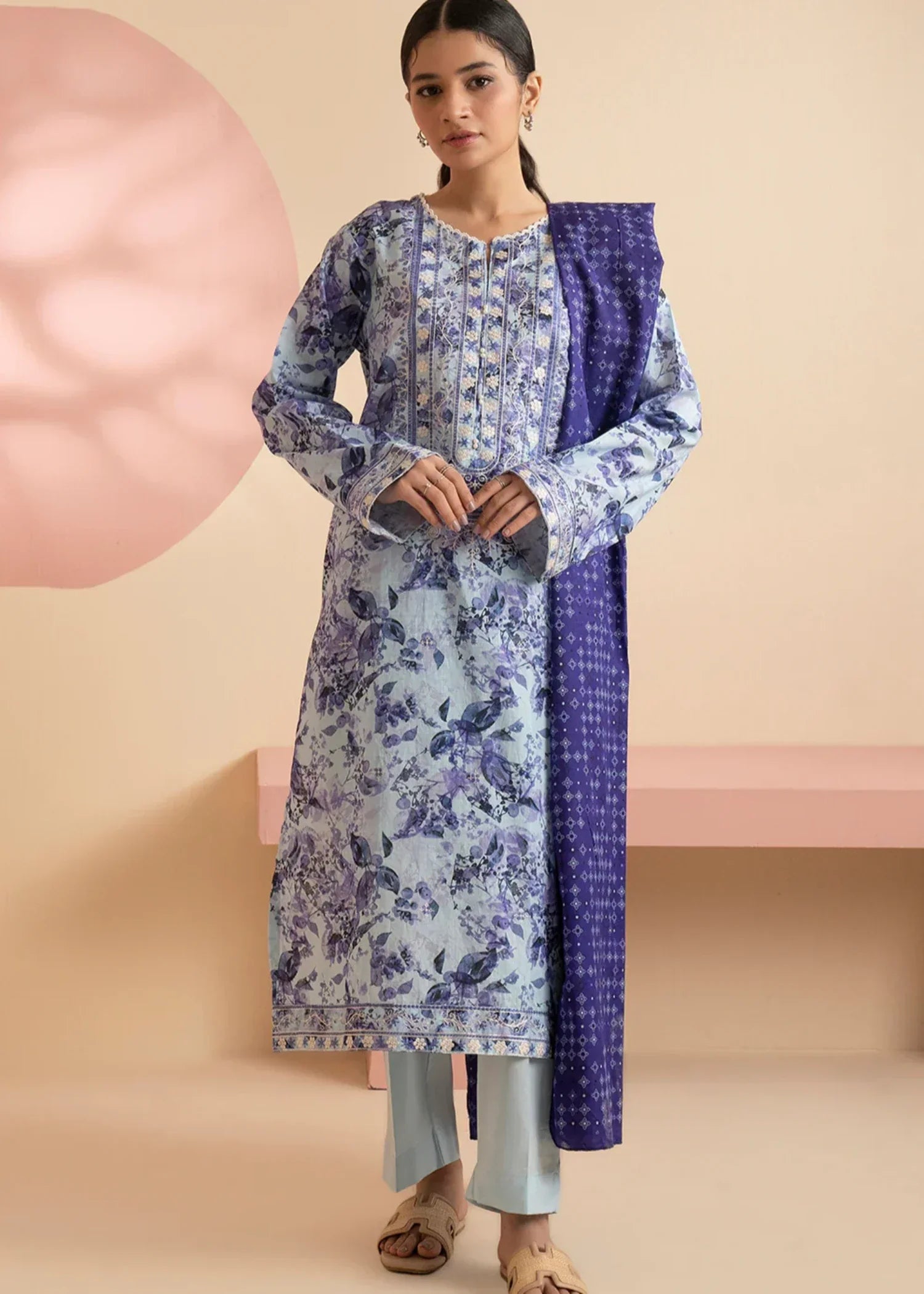 Zellbury WPS2531632 Blue Women 3pcs