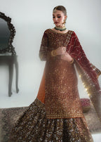 Haseens Official Surkhaab 2 Women 4pcs