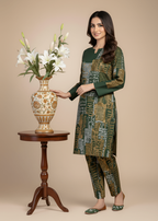 Tawakal Closet Mountain Green Women 2pcs