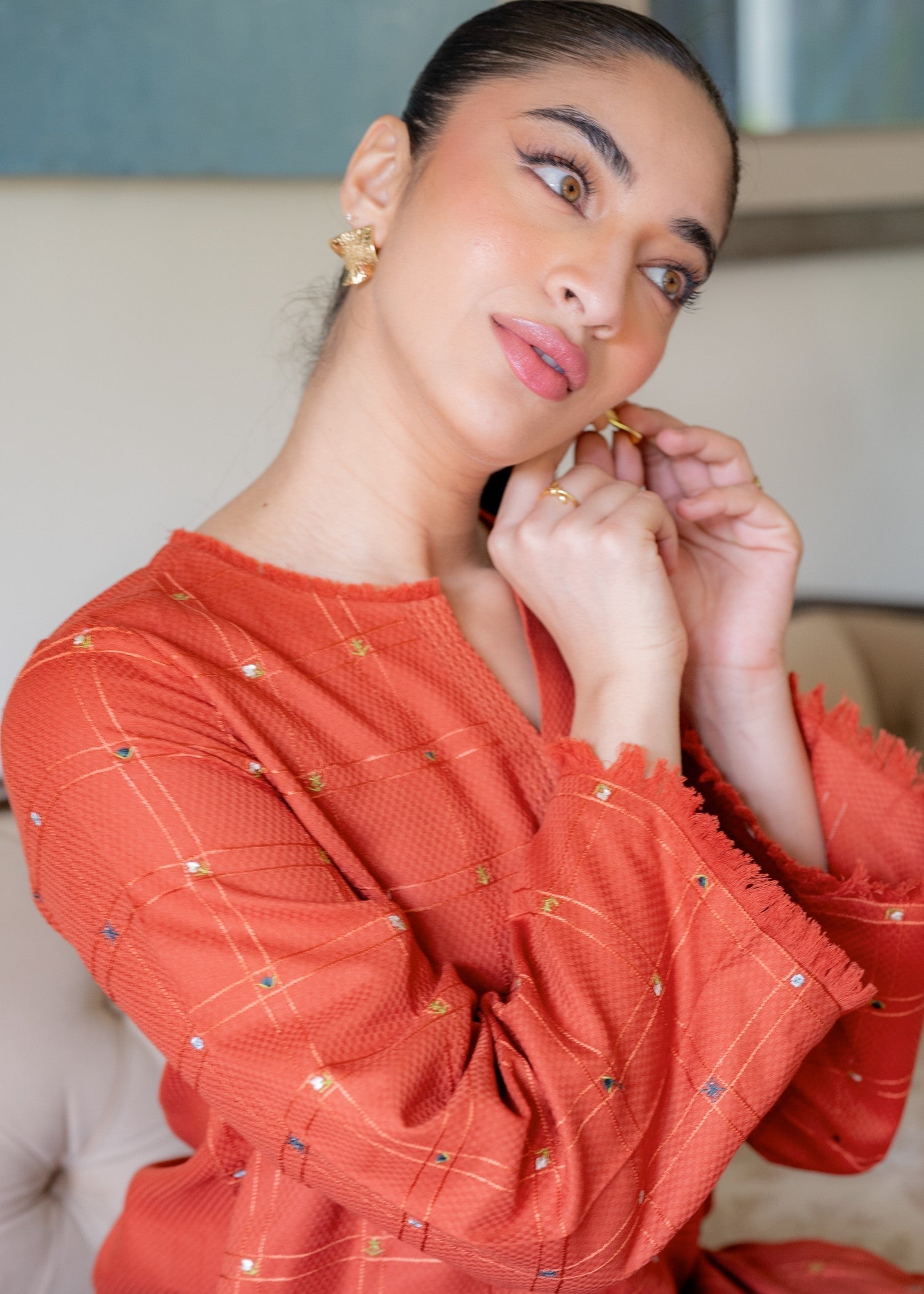 Sahar Mandarin Mist Women 2pcs