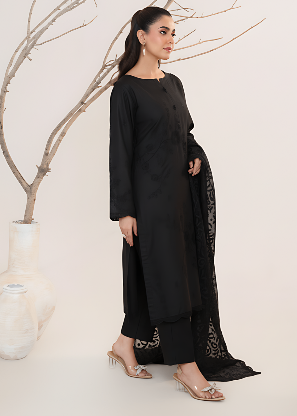 Sahibas By Mirza Zurna Black Women 3pcs