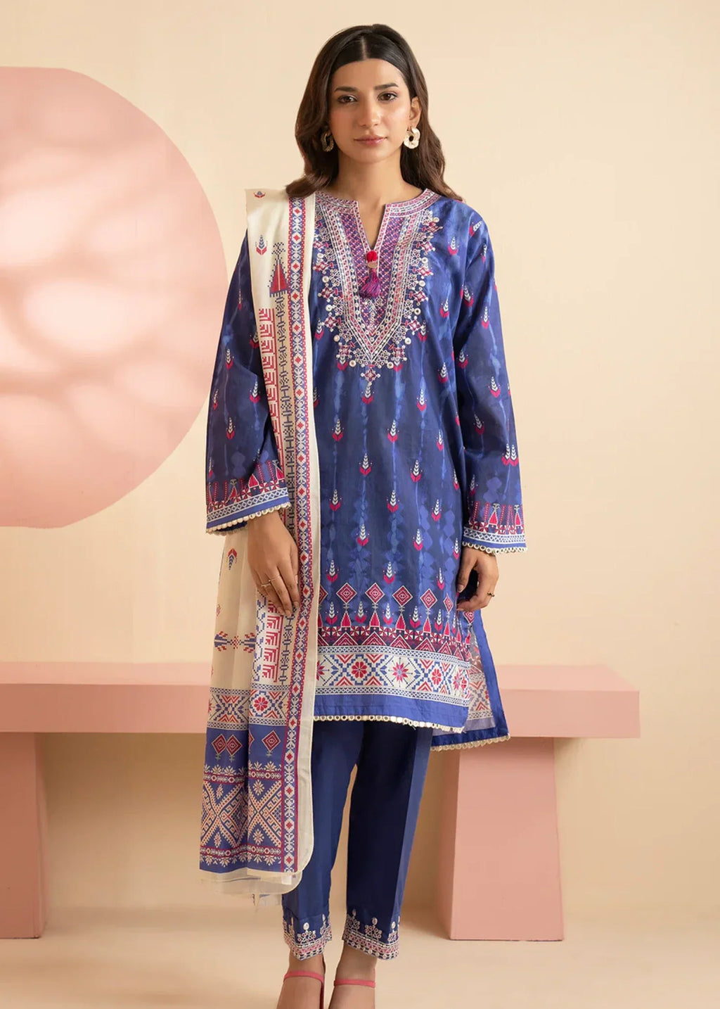 Zellbury WPS2531715 Navy Blue Women 3pcs