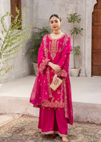 Kanwal Zainab Hot Pink Women 3pcs