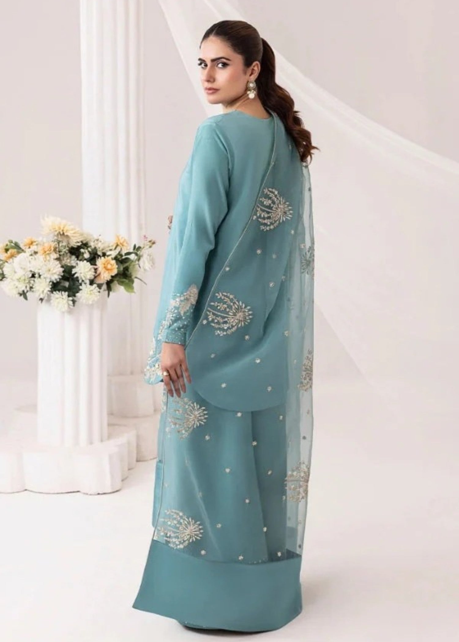 Chaudhary Arts Embrose Embroidered Women 3pcs