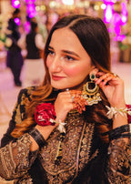 Suits By Sadia IMAAN BLACK GHARARA Women 3pcs