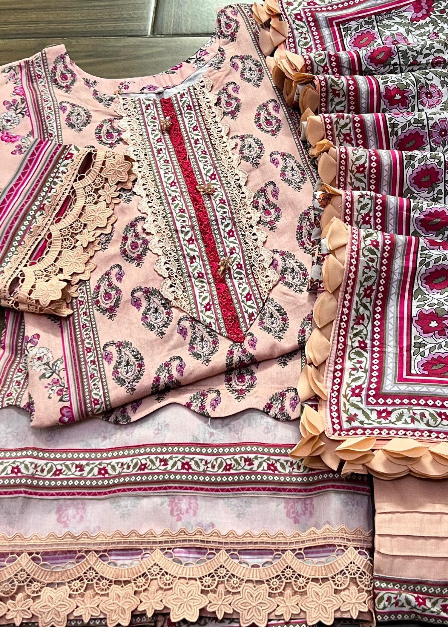 Mausammary Prints Pret Gul e Kanwal Women 3pcs