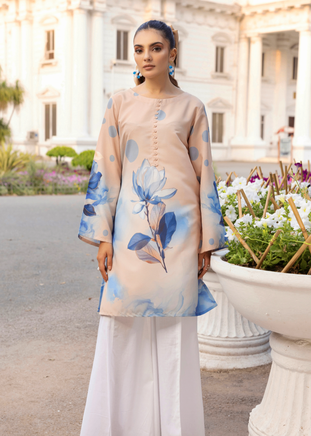 Aik Pret Misty Blooms Kurta CRP25 95 Women 1pcs