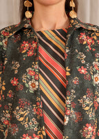 Sahibas By Mirza Mandarin Green Women 1pcs