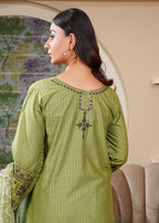 Elara Official Olive Charm Pocket set Women 3pcs