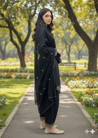Shehroz Fashion BLACK FARSHI Women 3pcs