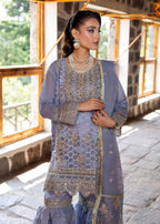 Diara Couture SHAHNOOR US 493 GREY Women 3pcs