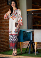 Tehzeeb Libas MEERAB CORD SET Women 2pcs