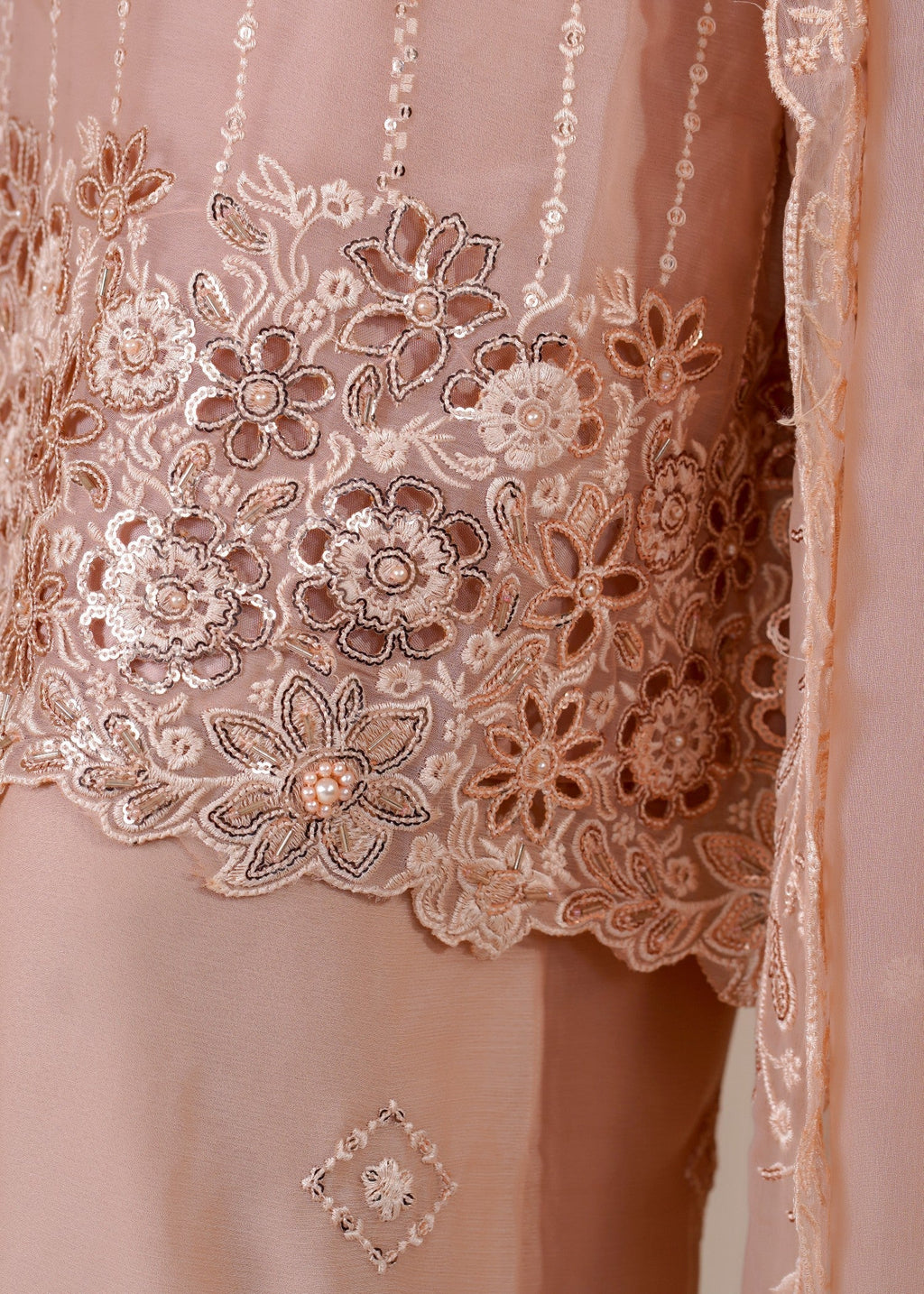 Rangoon Clothing Maheen Peach Women 3pcs