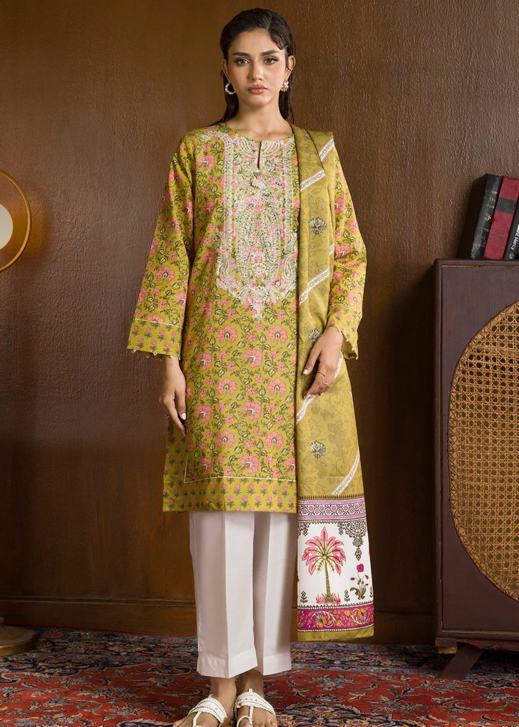 Zellbury WPW2423036 OLIVE GREEN Women 2pcs