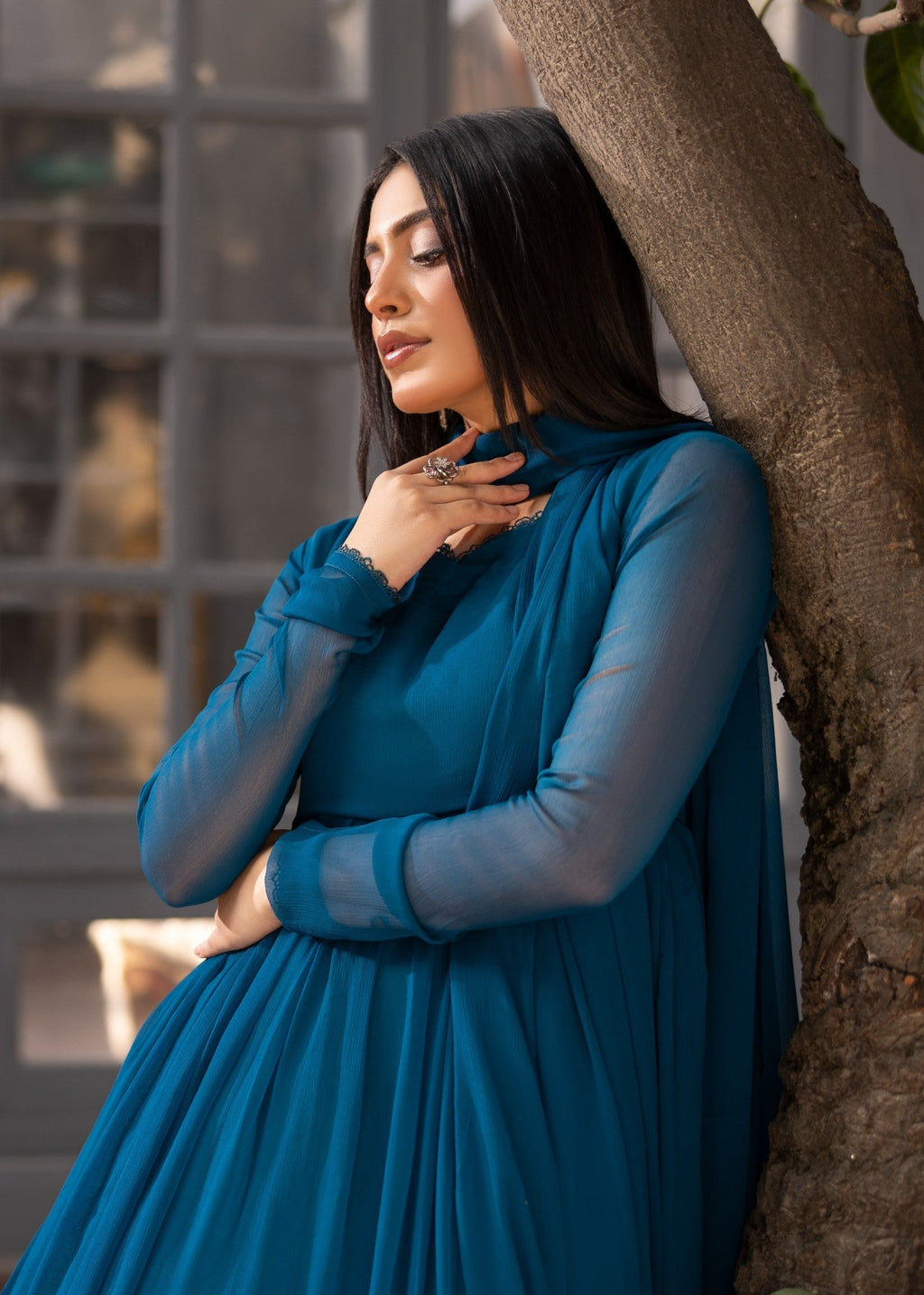 Alyssa TEAL BLUE ALM06 Women 3pcs