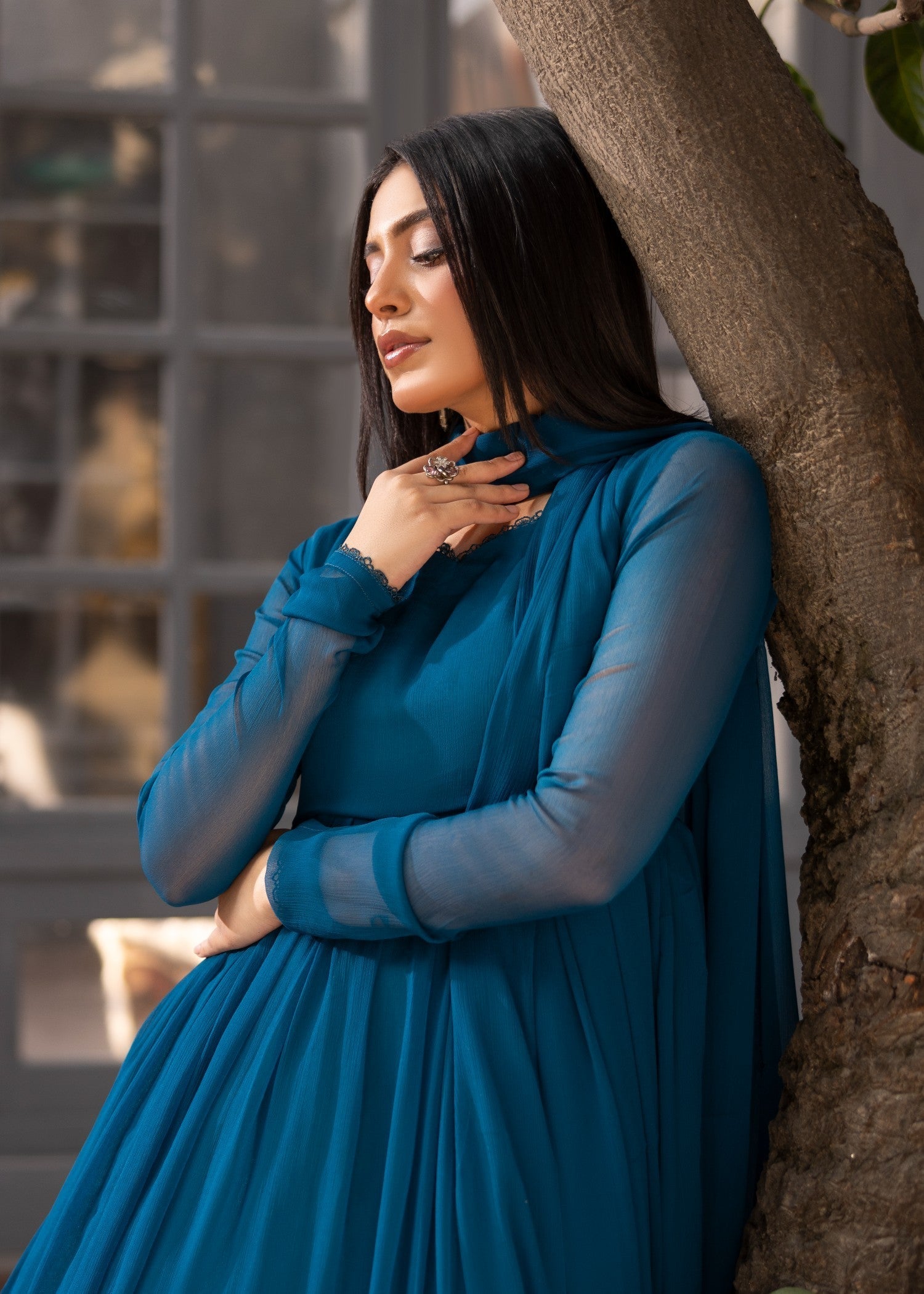 Alyssa TEAL BLUE ALM06 Women 3pcs