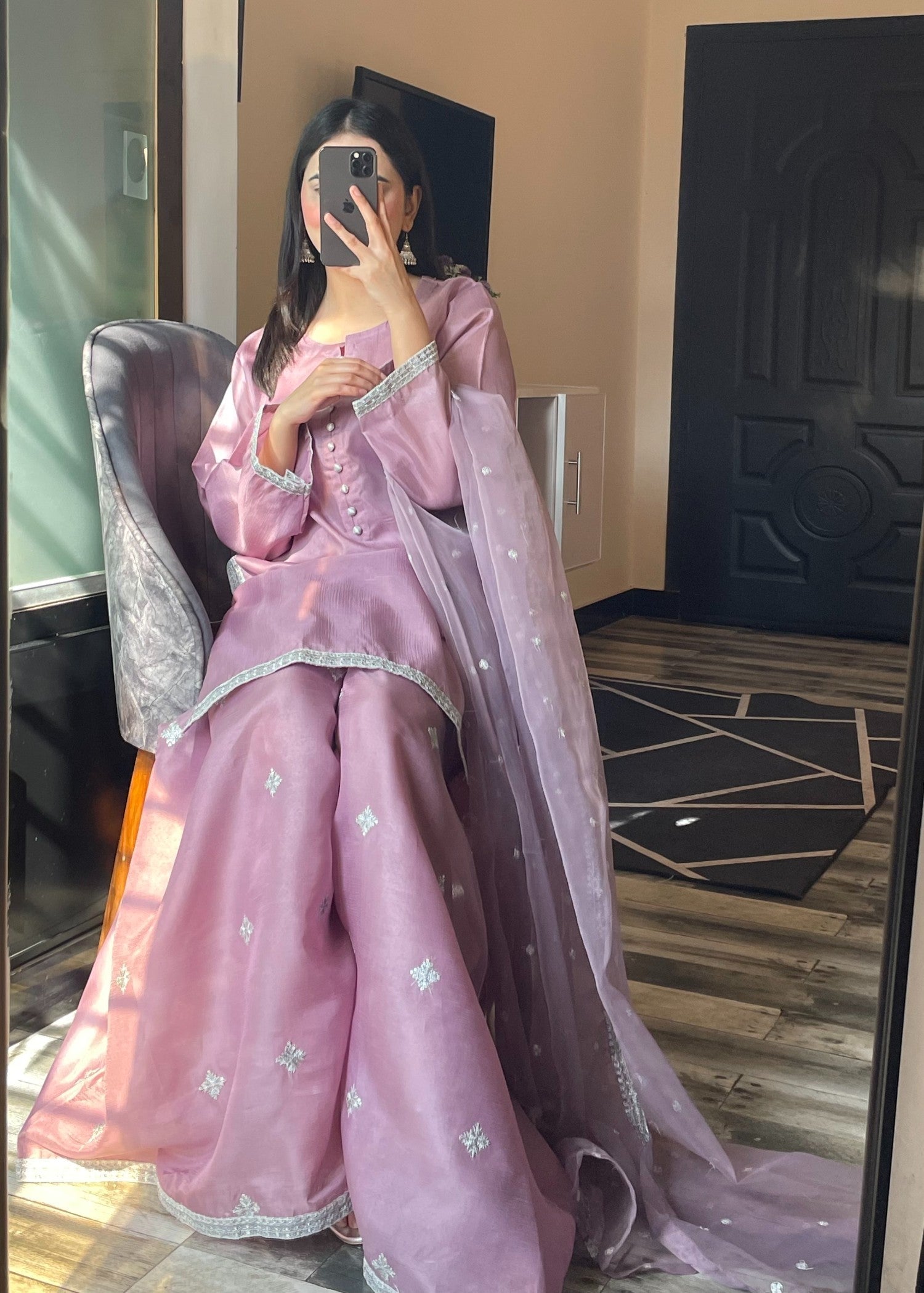 Shehroz Fashion Pink Serenity Women 3pcs