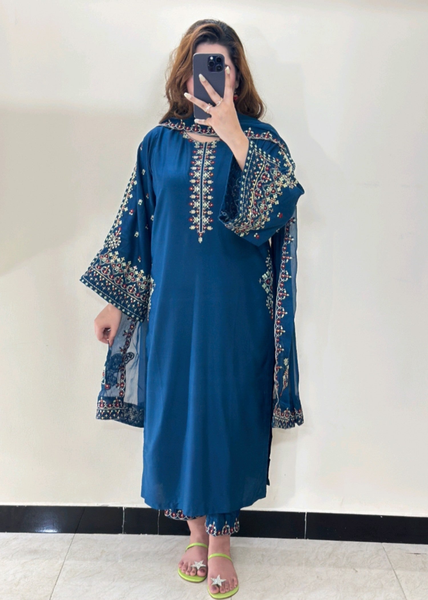 Tehzeeb Libas MASHAAL EMBROIDERED Women 3pcs