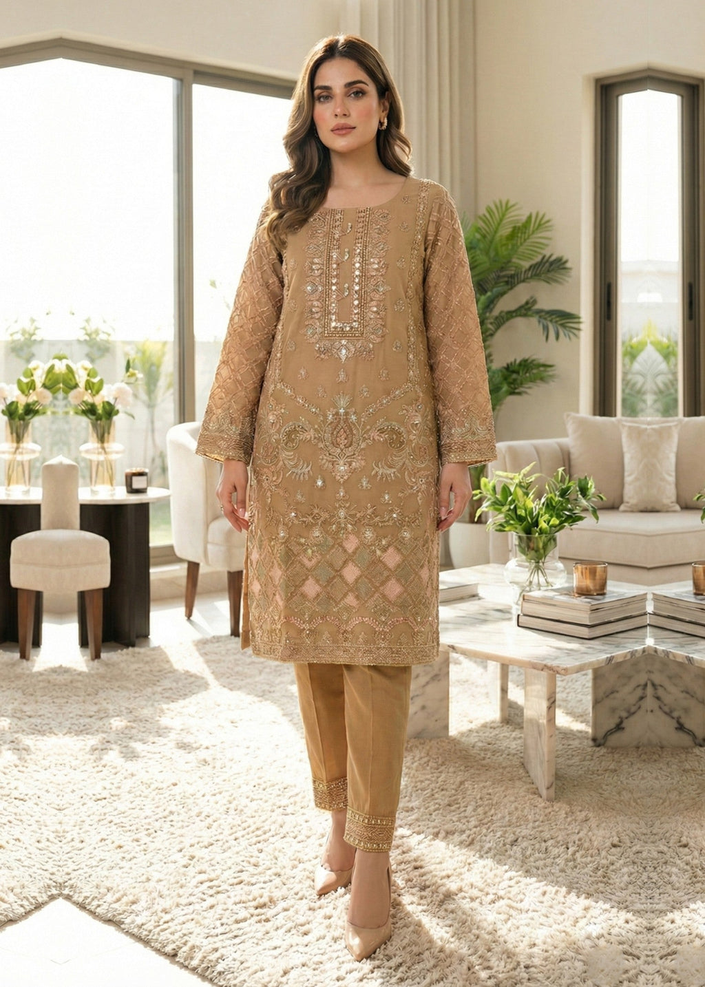 Diara Couture ASEES US 504 MARI GOLD Women 3pcs